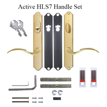PARTS PACK FOR ACTIVE DOOR HLS7 HANDLE SET, 2-1/4" DOOR
